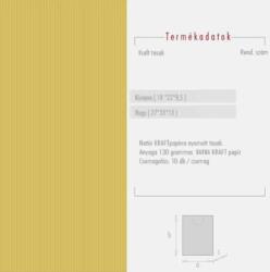 Concard Dísztasak arany színben közepes 18x22x8, 5 cm Concard Kifutó! (KK1902)