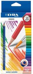 LYRA Színes ceruza készlet aquarell ecsettel 12 darabos Lyra Osiris (2531120)