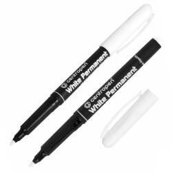 Centropen Rostirón, filctoll vízbázisú 1, 2mm, kerek hegyű Centropen 2686 fehér (A-526860100) - hunrods