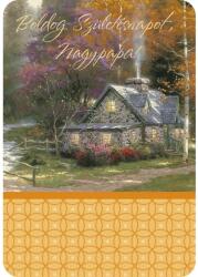 Cardex Üdvözlőlap képeslap születésnapra Nagypapának erdei faházikó mintával Cardex G (49HAL796)