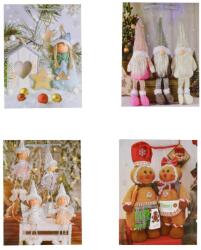  Dísztasak karácsonyi mintával vegyes 23x18x9 cm DW114379 (DW114379)