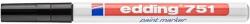 edding Lakkmarker 1-2mm, kerek Edding 751 fekete (7580097001)