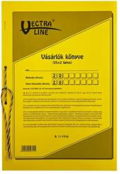 Vectra-Line Nyomtatvány vásárlók könyve Vectraline A/4 25x2 álló GDPR kompatibilis (B11-1/V)