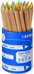LYRA Színes ceruza varázsceruza 4 színű Lyra Super Ferby 905C36 (3713361)