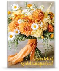 Ars Una alkalmi extra borítékos képeslap F virágos-születésnapi 4782 (30064782)