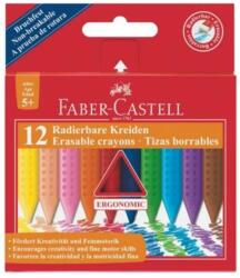 Faber-Castell Zsírkréta grip radírozható 12 db-os készlet Faber-Castell (122520)