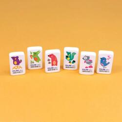 MILAN Radír gumiból színes állatos mintákkal Milan 436A (CNM436A)