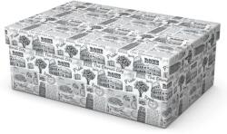 Cardex Díszdoboz T3 Cardex papírból Róma mintával 24x16x9cm 42261 (CSOM650)