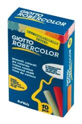 GIOTTO Táblakréta készlet 10 db színes pormentes Giotto Robercolor (538900)