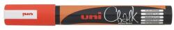 uni Krétamarker folyékony kréta 1, 8-2, 5mm, Uni PWE-5M FL narancs (2UPWE5MFLN)