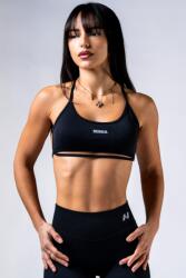 NEBBIA Open-Back Sports Bra POWER 890 Black - black (L) - NEBBIA