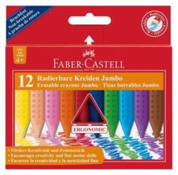 Faber-Castell Zsírkréta radírózható Jumbo Grip 12 db Faber-Castell (122540)