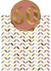 Cardex Üdvözlőlap képeslap 60. évszámos születésnapi Cardex (50CAR537)