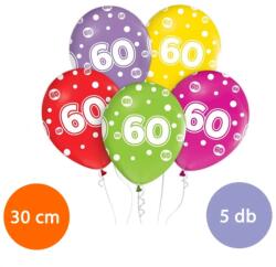 GoDan S. A Gumi Lufi 60. Évszámos pöttyös vegyes színekben 5 Db/Csomag (M168402)