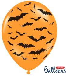  Gumi lufi csomag denevér mintával narancs színű halloween 5 db/csomag (5901157492173)