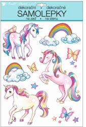  Falmatrica színes unikornisok és lepkék 27x35 cm 10267 (10267)