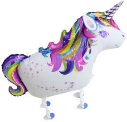  Unikornis sétáló fólia lufi 86cm 859089
