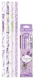 M&G Grafitceruza lila levendula mintákkal M&G Lavender HB háromszögletű AWP30709 (AWP30709)