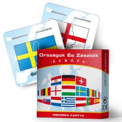  Országok és zászlóik memóriakártya játék (501146)