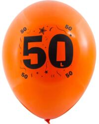 Globos Gumi lufi 50. évszámos vegyes színekben 10 db/csomag M133501 (M133501)