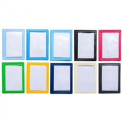  Okmánytartó 6 betéttel ablakos 8x11 cm különböző színek (09092073)