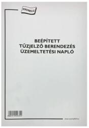 Nyomell Nyomtatvány beépített tűzjelző berendezés üzemeltetési napló (TK47)