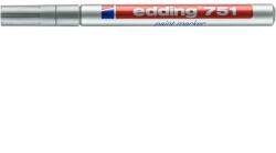 edding Lakkmarker 1-2mm, kerek Edding 751 ezüst (7580097012) - hunrods