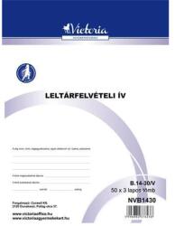 Victoria Nyomtatvány, leltárfelvételi ív, 50x3, A4, VICTORIA, B14-30 (NVB1430)