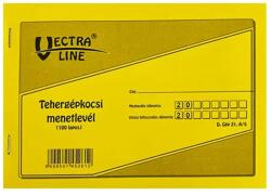  Tehergépjármű menetlevél nyomtatvány A/5 100 lapos (DGJ-21/A/5)