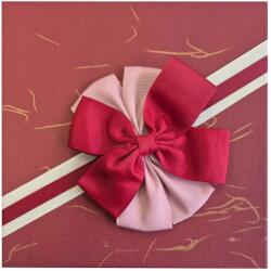  Papír díszdoboz szett piros masnis 19x19x9 cm SYPC795917 (5999060795917)