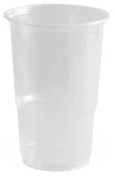  4 dl-es pohár víztiszta PP SUP logóval EU D95 mm (10500077)