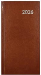 Alisca Zsebnaptár haránt fekvő BALADEK barna Alisca 2026 (5997879300278)