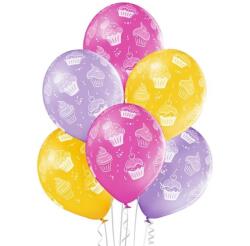  Gumi lufi muffinos 30 cm 6db/cs 003178