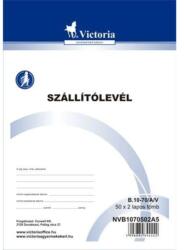 Victoria Nyomtatvány, szállítólevél, 50x2, A5, VICTORIA B10-70 (NVB1070502A5)