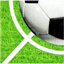  Szalvéta focilabda mintával 16db/csomag 33x33cm 3 rétegű (7408)