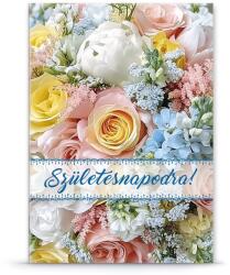 Ars Una alkalmi extra borítékos képeslap F virágos-születésnapi 4805 (30064805)