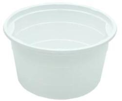  500 ml gulyástál fehér PP többször használható (11100000)