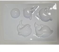  Gipszkiöntő forma Delfinek 154