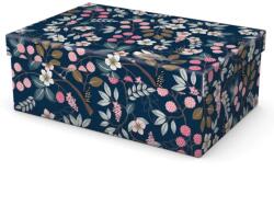 Cardex Díszdoboz T3 Cardex papírból virágos mintával 24x16x9cm 49434 (CSOM636)