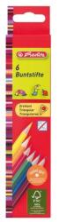 Herlitz Színes ceruza készlet Trio lakkozott 6 db Herlitz (10412013)