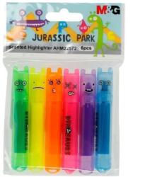 M&G Szövegkiemelő készlet 1-4mm illatos 6 szín M&G Jurassic (AHM22572)