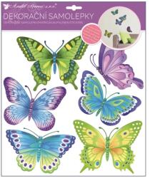  Falmatrica színes lepkék 3D szárnyakkal 30, 5x30, 5 cm 678 (678)