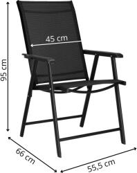 SPRINGOS Gf0079 Kerti Szék 56 X 64 X 94 Cm (gf0079)