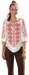 Rody s Forever Női blúz RS25 hófehér/piros, 2XL méret (R928L2XL)