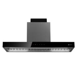 Kompatic by Turbionaire, Riva 90 KRV90SI beépíthető páraelszívó, Beépített a függesztett test alá, Szénkefe nélküli moto800 mc/h, Állítható LED-ek, Fejlett terelőszűrők, Érintésvezérlés, Függőleges/ví (KRV90SI