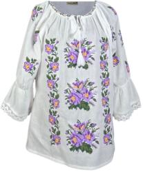 Rody s Forever Női blúz, azaz 024-es, optikai fehér/lila, L-es méret (R151ML)