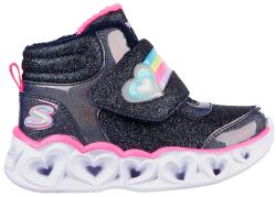 Skechers Skechers, Heart Lights Briliant csillámos hatású bakancs, Rózsaszín, Tengerészkék, 25 EU (302669N-NVPK-25)