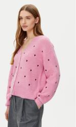 Yas Női kardigán, Yas, 304999789, Újrahasznosított poliészter/akril, S INTL, Rózsaszín (0000304999789_S)