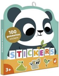 JANOD Stickere Animale exotice 100 buc de la 3 ani ambalaj S (J09231)