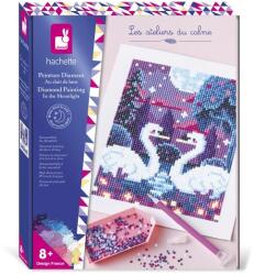 Janod Atelier Set creativ Maxi Lumina lunii Pictură cu diamante (J09040)